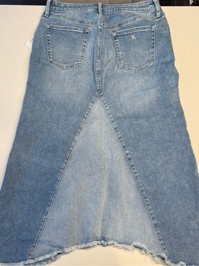 Wash Lab Light Blue Denim Women's Skirt-Style